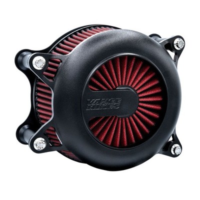 Vance & Hines Rogue Intake Wrinkle Black For Harley Electra Glide FLHTCU 07