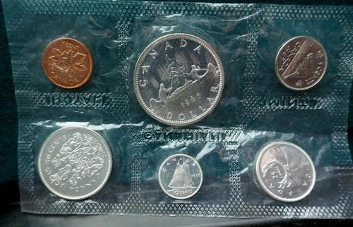 CANADA MINT SET 1966 PROOF LIKE IN ORIGINAL CANDAIAN MINT PACKAGE