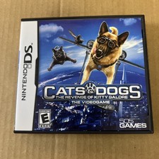 Nintendo DS - Cats & Dogs: The Revenge of Kitty Galore w/ Box & Manual (Works)