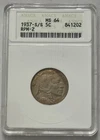 1937-S/S BUFFALO NICKEL RPM-2, MS64 ANACS