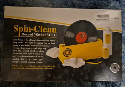 #ad Spin clean Complete VINYL Record Washer System MK2 Brand New Spin clean $79.99