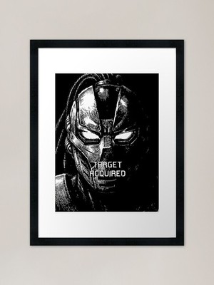 Unit LK-4D4 - Mortal Kombat Cyrax M gerahmtes Wandbild Poster Leinwanddruck Bild