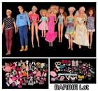 Vintage Collectible Mattel BARBIE Lot Ken Dolls Clothing Accessories