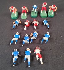 16 Vintage Electric Football Figures - Blue Team And Red Team
