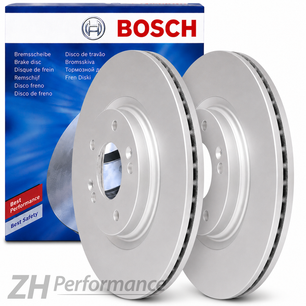 2X Bosch 0 986 479 E42 BD2643 Bremsscheibe Ø305Mm Vorn Hyundai I30 Kona Kia Ceed-image
