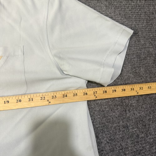 Camicia Nat Nast uomo XL misto seta bowling bottoni manica corta tasca - Foto 10 di 11