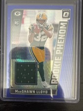 2024 Panini Donruss Optic - Rookie Phenom Marshawn Lloyd #RPB-MLD Blue Hyper Pri