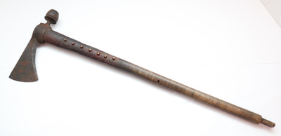 #ad Antique Pipe Tomahawk Brass Nail heads Native American Sioux Plains Indian 20quot; $975.00