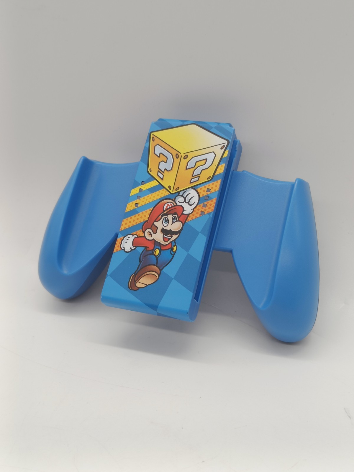 PowerA Comfort Grip for Nintendo Switch Joy-Con Mystery Block Mario blue