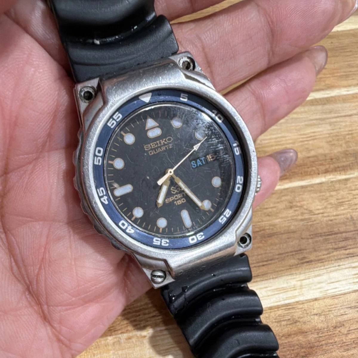 Seiko Sports 150 Wristwatches for Men for sale - eBay