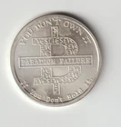 Bitcoin Paradigm Failure 2014 Round Coin .999 Silver Shield BitCon