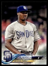 2018 Topps Luis Perdomo San Diego Padres #186