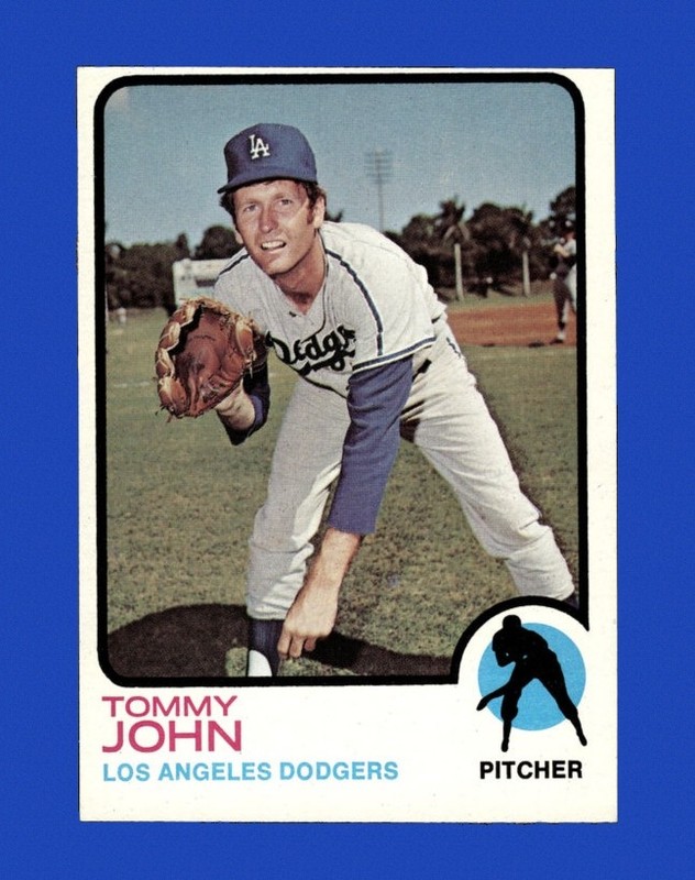 1973 Topps Set-Break #258 Tommy John EX-EXMINT *GMCARDS*