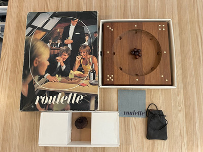 Piet Hein & Skjode Vintage Roulette Game With Box 1960's Denmark