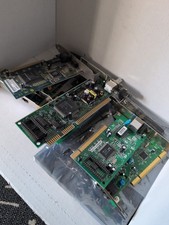 Lot of Vintage ISA PCI Modem Computer PC Modem  Ethernet For Gold Recovery X8