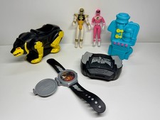 1995 McDonald's Mighty Morphin Power Rangers Happy Meal Toys Vintage Lot of 6