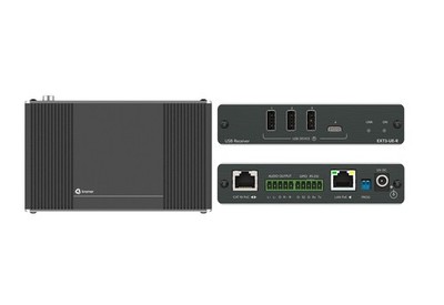 Kramer EXT3-UE-R USB 2.0 Extender Receiver USB-A USB-C Audio Ethernet