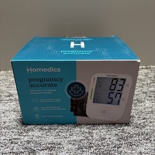 Homedics Pregnancy Accurate Arm Blood Pressure Monitor Automatic White New Boxed