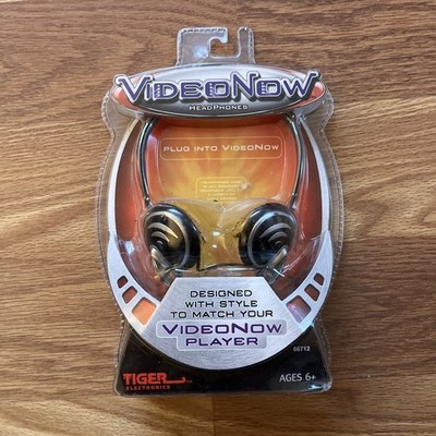 VideoNow Headphones for VideoNow Player Tiger Electronics Hasbro New Sealed