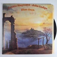Justin Hayward John Lodge Blue Jays LP Record 1975 Threshold Prog Rock 33 RPM