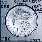 1902 O BU GEM MORGAN SILVER DOLLAR UNC MS+++ U.S. MINT RARE COIN 8554
