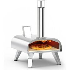 Horno para pizza BIG HORN 12" de leña SRPG18003 portátil compatible con múltiples combustibles nuevo en caja