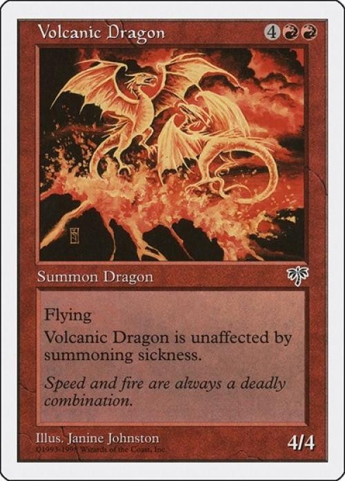 Volcanic Dragon - Light Play MTG Anthologies