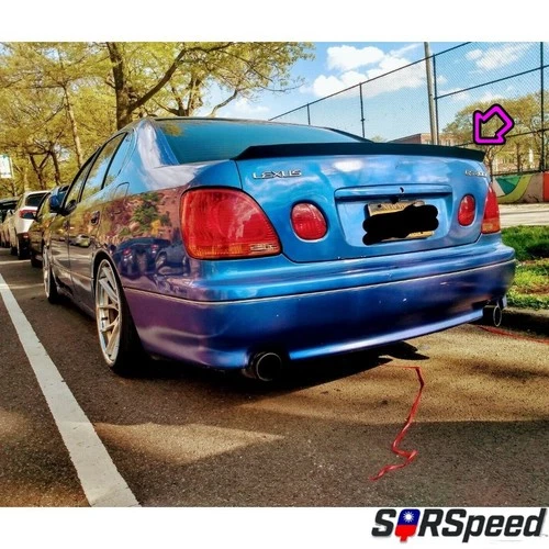 Lexus GS300 GS400 1998-2004 Sedan Fits Rear Trunk Duckbill Spoiler SQRSpeed 284B