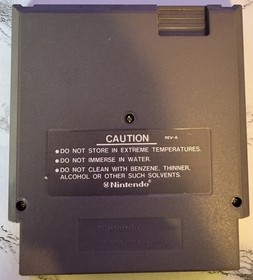 Karnov Nintendo NES Authentic Game Cartridge Tested Working