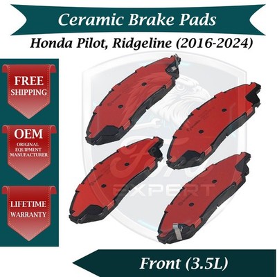 Brembo OEM Front Ceramic Brake Pads Kit For 2016-2024 Honda Pilot/Ridgeline