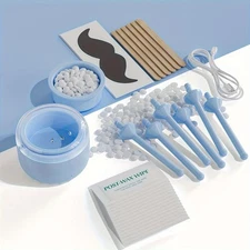 Travel Size Easy Clean Waxing Kit - USB Rechargeable Suitable for Men & Women