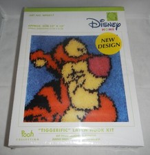 Walt Disney Home Winnie the Pooh Tigger Tiggerific Latch Hook Kit WP0017 Caron