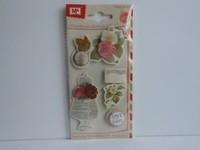 Scrapbooking Sticker „Rose“ 3D Basteln Aufkleber Diy Scrapbook Karten Deko