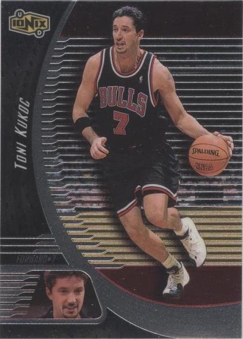 1998-99 Upper Deck Ionix - Toni Kukoc #14 - 1 of 2