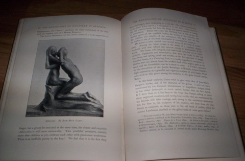 1895 SCULPTURE IN BELGIUM ANTIQUE HB BOOK - OG DESTREE- FREEPOST UK - Picture 4 of 8
