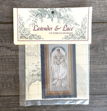 Lavender  Lace Victorian Designs WHITE LACE Counted Cross Stitch Pttern Chart