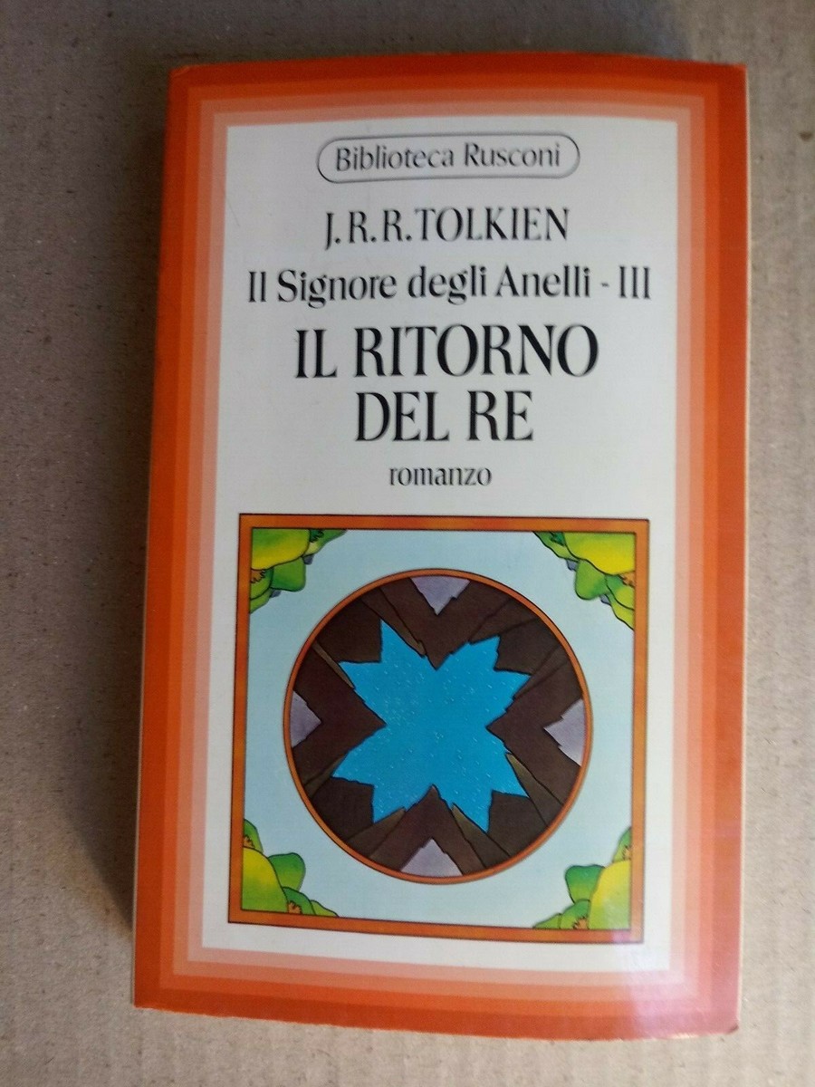 Tolkien Il ritorno del Re 1^ Biblioteca Rusconi