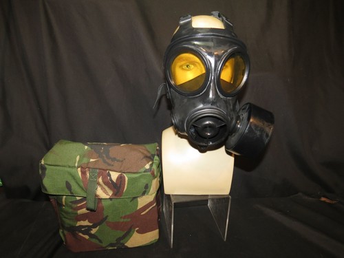 S10 Gasmaske Einzelfilter Orange Tönung 2mm Polycarbonat Gläser. Größe 2 - Bild 7 von 10