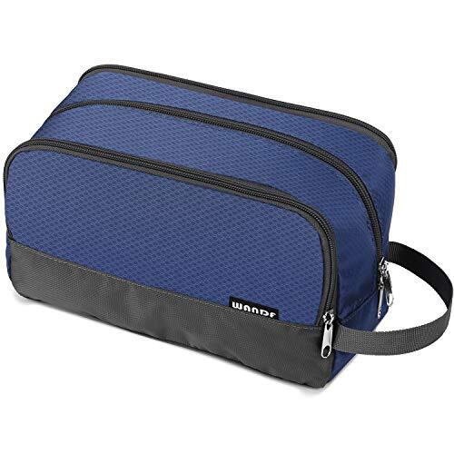 Lightweight Nylon Toiletry Bag for Men and Women Travel Dopp Kit-image
