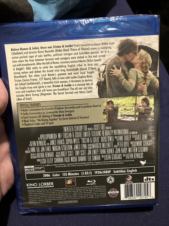 Tristan & Isolde (Blu-ray, 2006) James Franco, Sophia Myles, Rufus Sewell - image 3 of 4