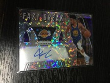2019-20 Panini Prizm Fast Break Quinn Cook Autograph Auto LA Lakers SP