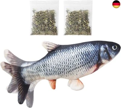 MARKE DIWUJI DIWUJI Katzenminze Fisch Spielzeug für Katze, USB Elektrische Wagging Fisch