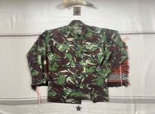 Giacca da combattimento mimetica NATO M-L esercito britannico leggera vintage militare 180-96 44"