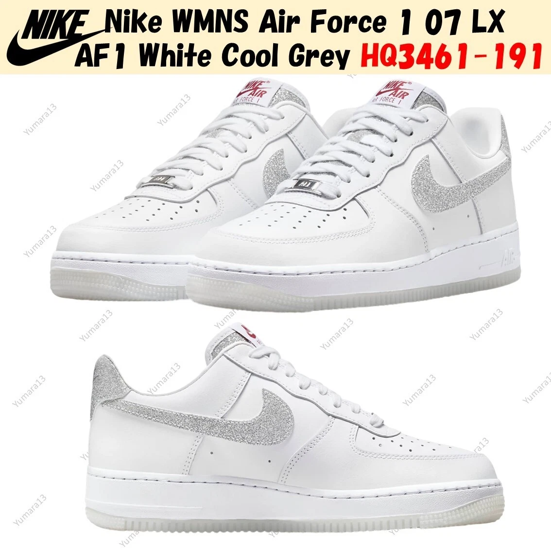 Nike Air Force 1 '07 LX Glitter Swoosh W for sale | eBay