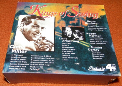 Kings of Swing - Armstrong, Miller, Goodman, Herman, Dorsey - 4CDs