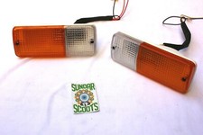 FRONT INDICATOR SET BULBS FITTED SUITABLE FOR SUZUKI SAMURAI  1988 - 1998 MODELS
