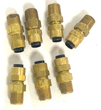 PARKER STRAIGHT ADAPTER MALE COMPRESSION CONNECTOR SIZE- 1/8" 1/8" OAL OF 1-1/8"