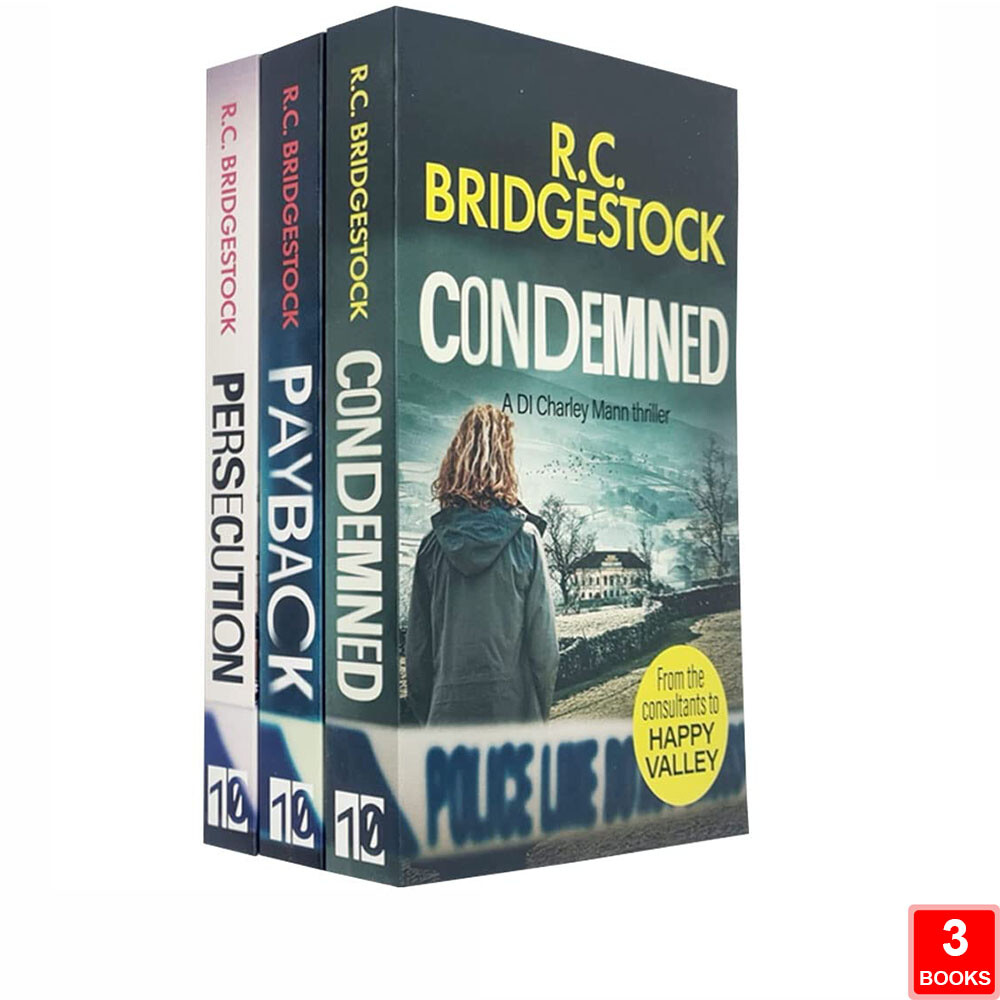 DI Charley Mann Crime Thrillers Series Collection 3 Books Set By R.C. Bridgestoc