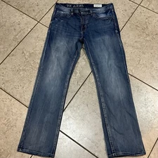 TK AXEL Jeans Men's Tag Size: 36x34 (Measures: 36x32) Hartford Conn Slim Bootcut
