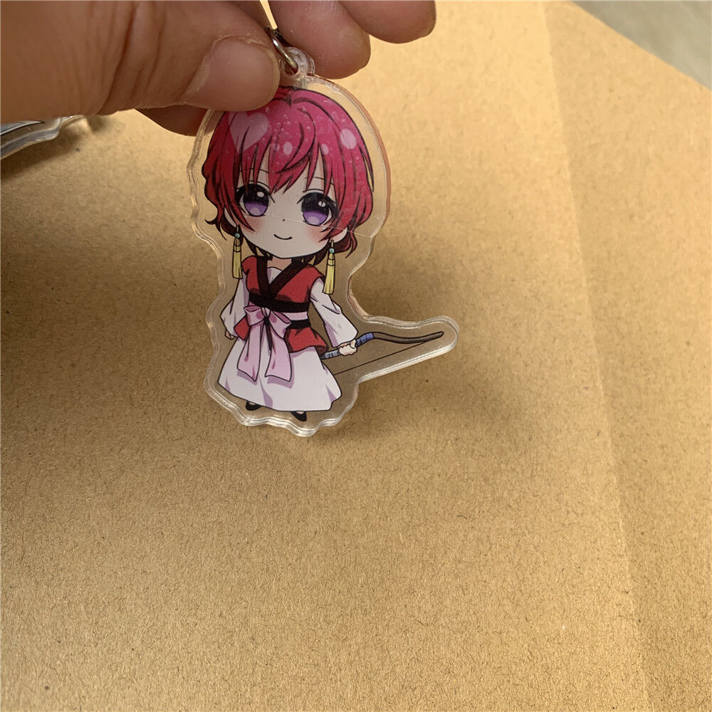 Anime Akatsuki no Yona Acrylic Keychain Strap Figure Shin-ah Zeno 